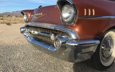 1957 CHEVROLET BEL AIR 199.000KR SÅLD