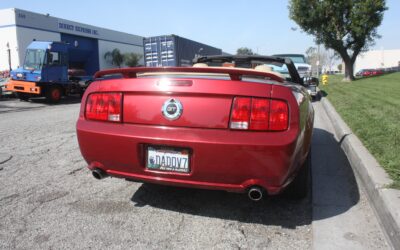 2007 FORD MUSTANG GT CONVERTIBLE SÅLD