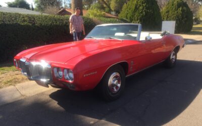 1969 PONTIAC FIREBIRD CONVERTIBLE SÅLD