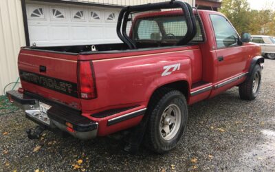 1990 CHEVROLET Z71 4X4 STEPSIDE SÅLD