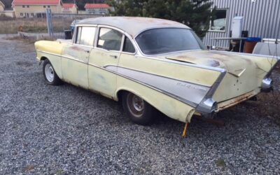 1957 CHEVROLET BEL-AIR SÅLD