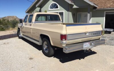 1985 CHEVROLET CREWCAB 3+3-ROSCOE SÅLD