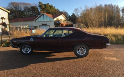 1969 CHEVROLET CHEVELLE COUPE SÅLD