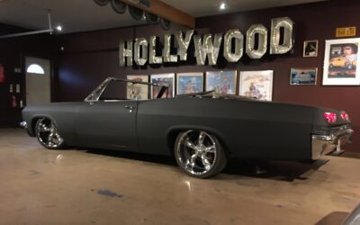 1965 CHEVROLET IMPALA CONVERTIBLE  SÅLD