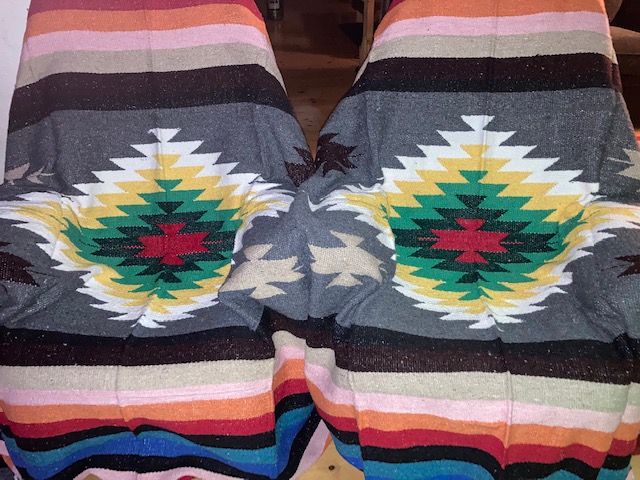 Mexican blanket in gray! 399.-/st (FL62)