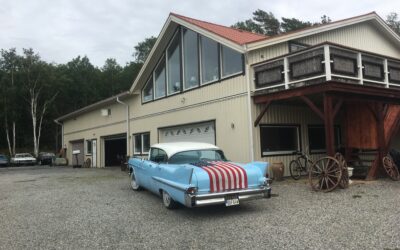 1958 CADILLAC SEDAN DEVILLE EXT. DECK SÅLD