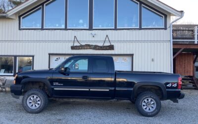 2003 CHEVY SILVERADO 2500HD DURAMAX 4X4 B-KORT SÅLD