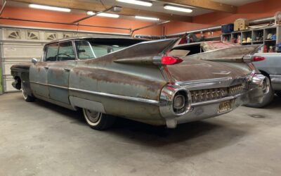 1959 CADILLAC SEDAN DEVILLE FLATTOP SOLD