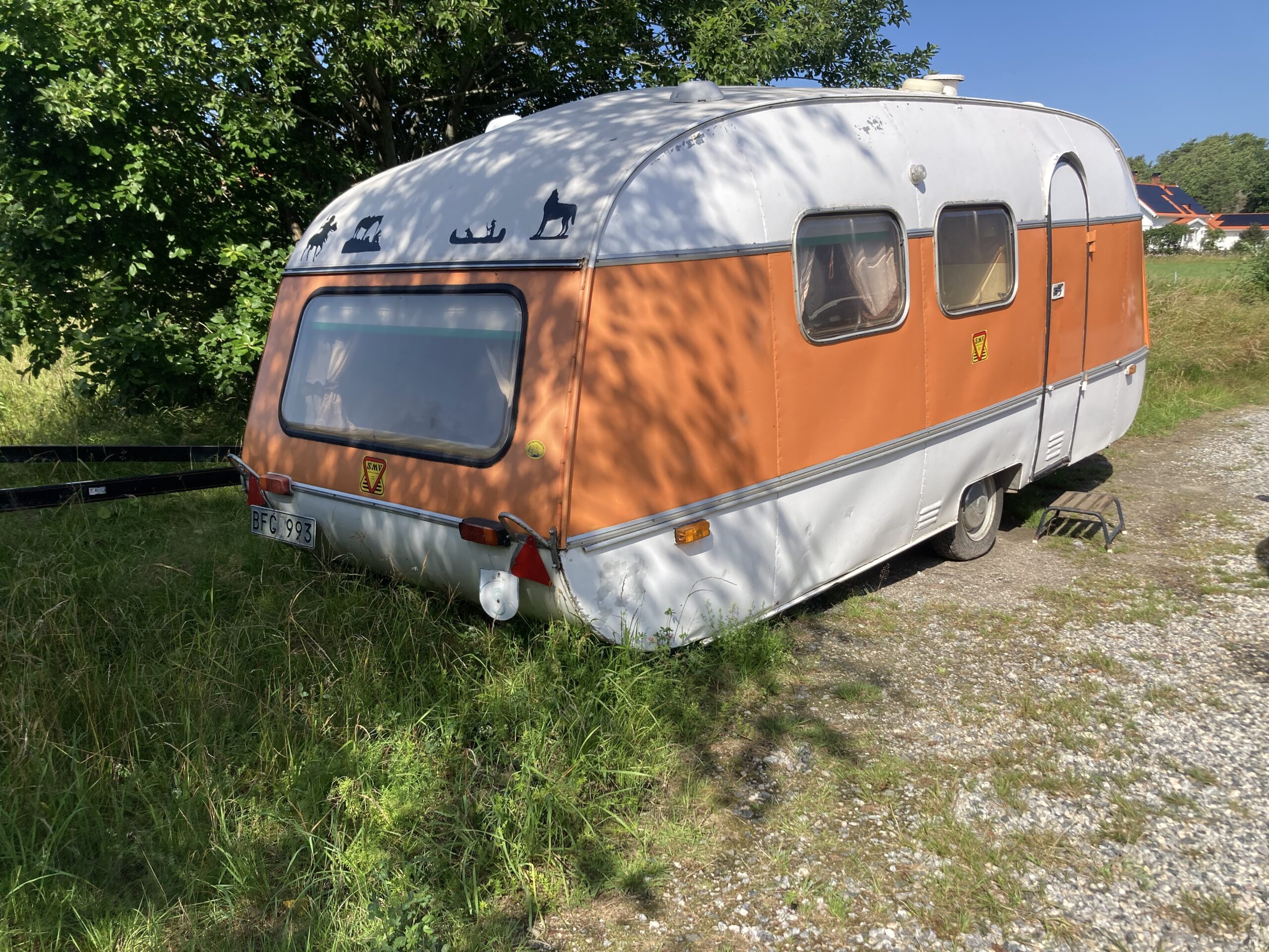 1971 SMV 25 HUSVAGN BES OCH SKATTEBEFRIAD 17000KR