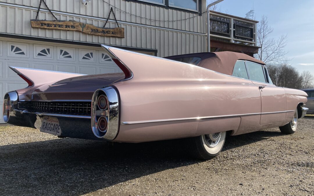 1960 CADILLAC SER 62 CONVERTIBLE 659000KR