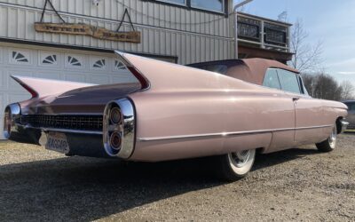 1960 CADILLAC SER 62 CONVERTIBLE 659000KR