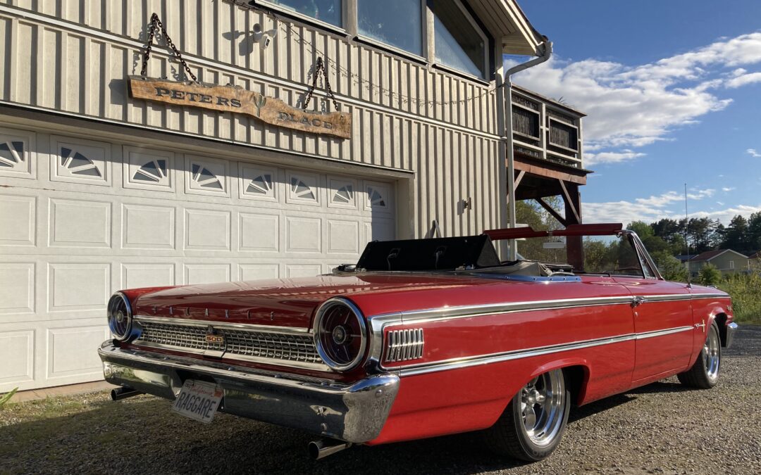 1963 FORD GALAXIE CONVERTIBLE 275000KR