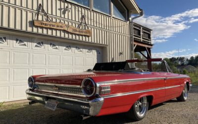 1963 FORD GALAXIE CONVERTIBLE 275000KR
