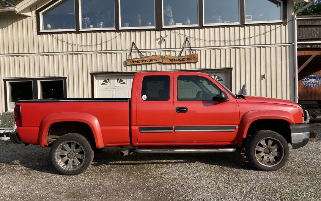 2005 CHEVROLET SILVERADO 4X4 DURAMAX 145000KR