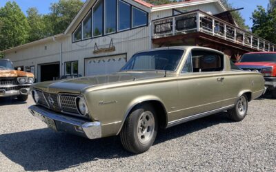 1966 PLYMOUTH BARRACUDA V8 AUT SÅLD
