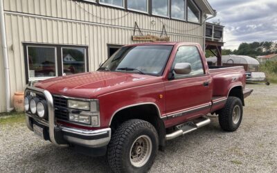 1990 CHEVROLET Z71 1500 STEPSIDE 4X4 SÅLD!