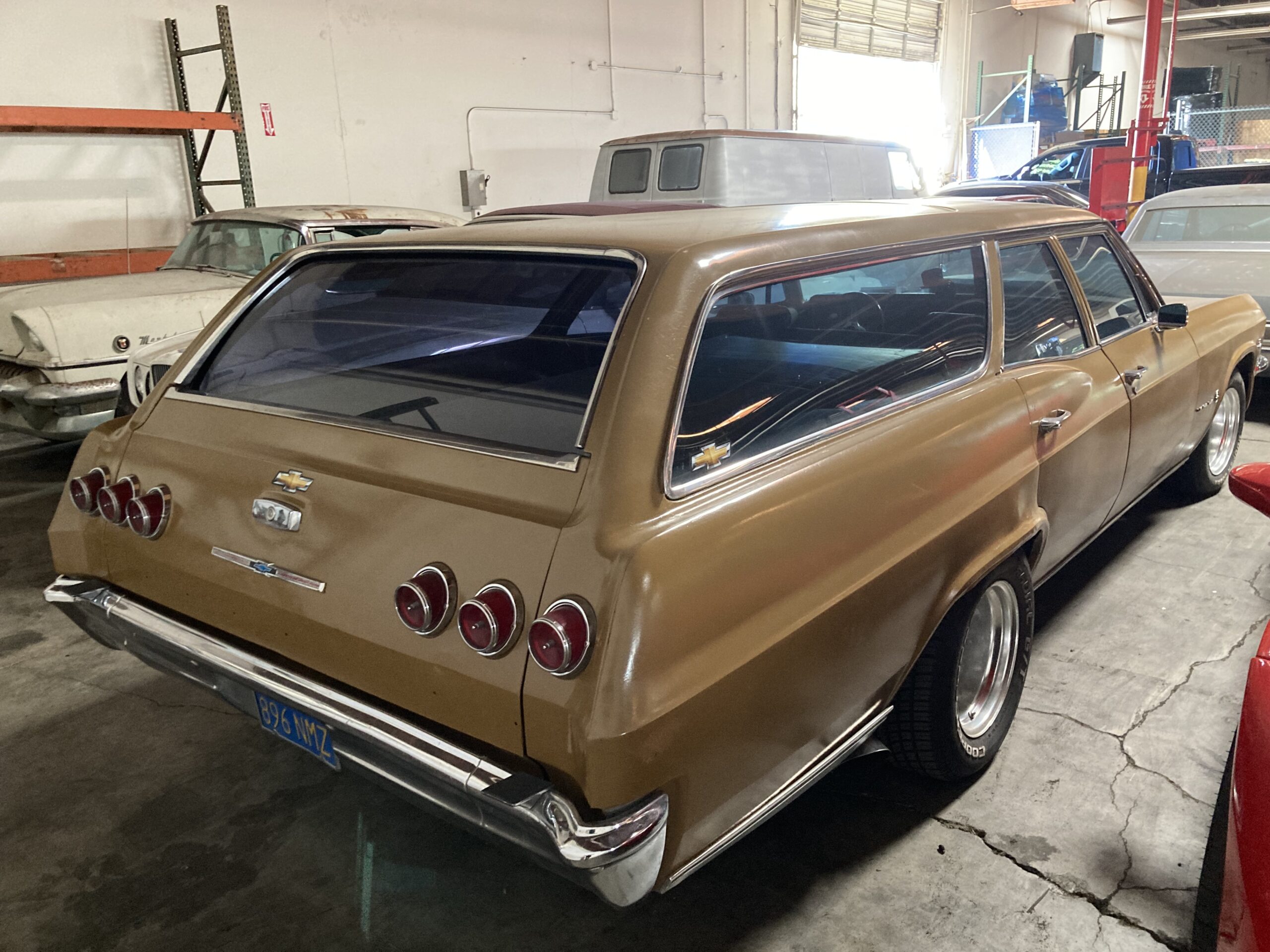 1965 CHEVROLET IMPALA WAGON 454 BB SÅLD