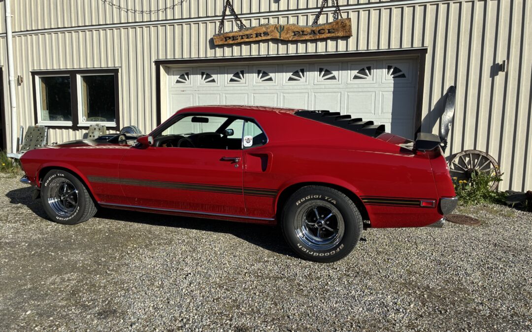 1969 FORD MUSTANG MACH 1 CLONE 545000KR