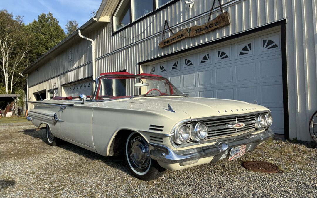 1960 CHEVROLET IMPALA CONVERTIBLE 595000KR