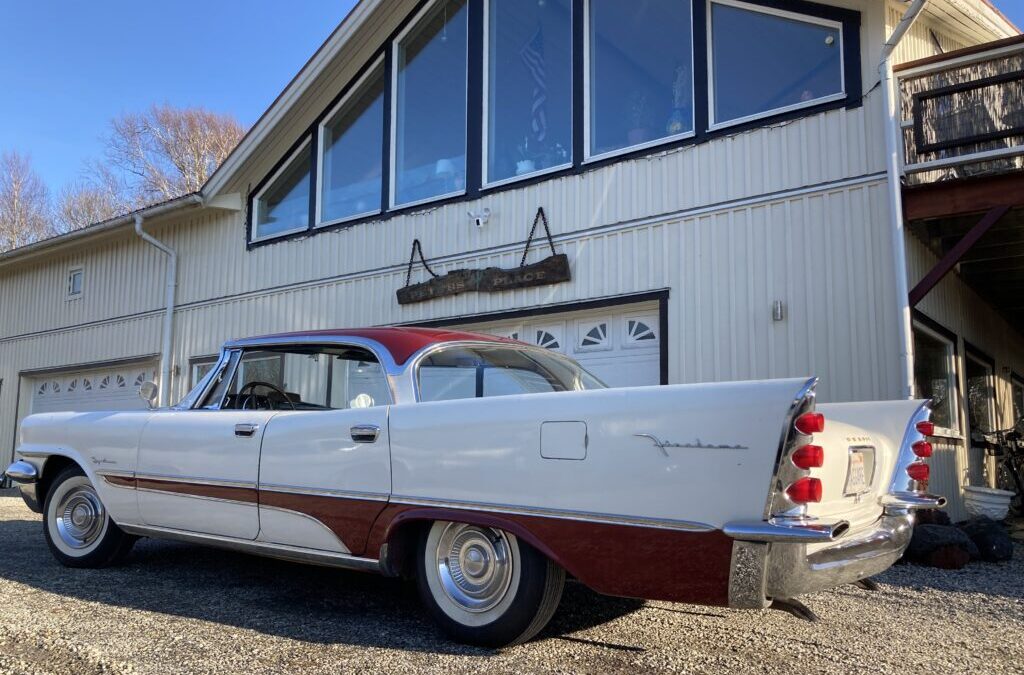 1957 DESOTO FIREDOME HEMI  4 DHT SÅLD